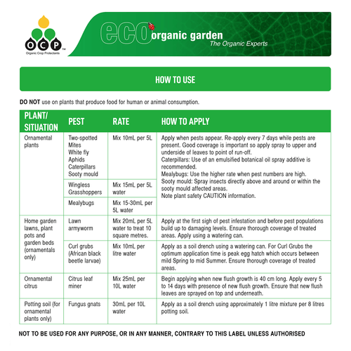 Eco Neem Oil | The Plant Boys