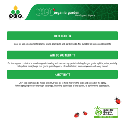 Eco Neem Oil | The Plant Boys