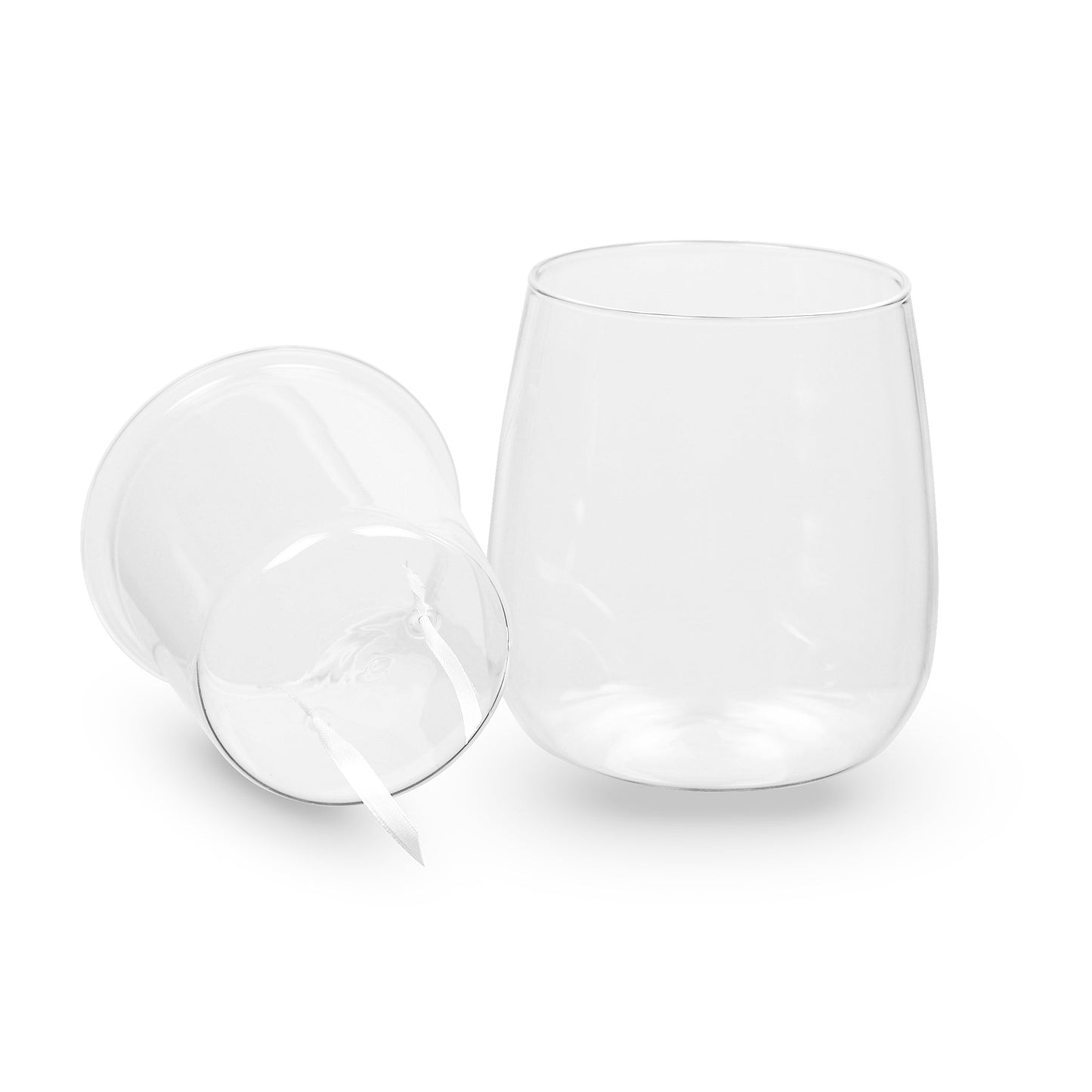 Large Glass Self-Watering Pot